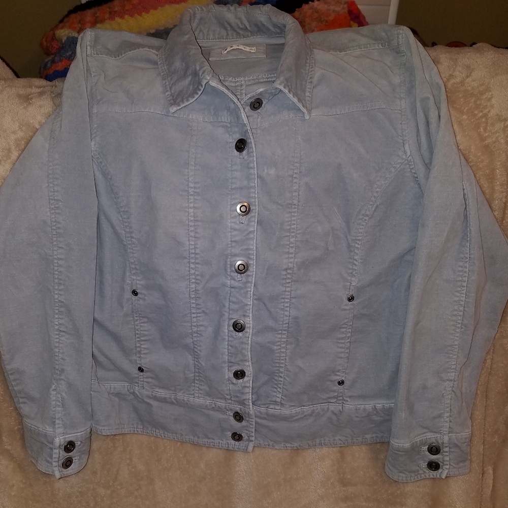 Faux suede jacket